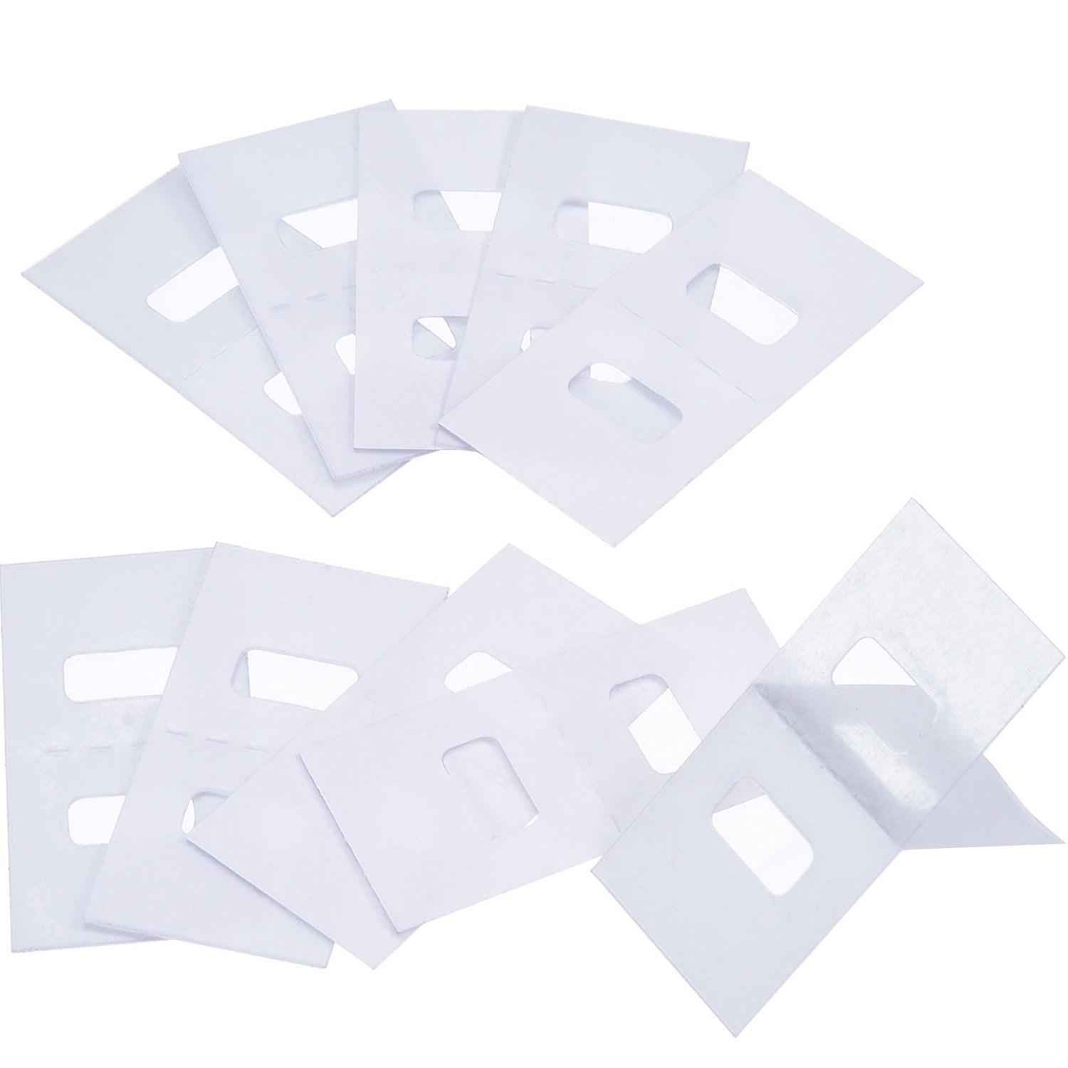 New 30 Pieces Vertical Blind Repair Tabs Vane Saver Clear Broken Quick