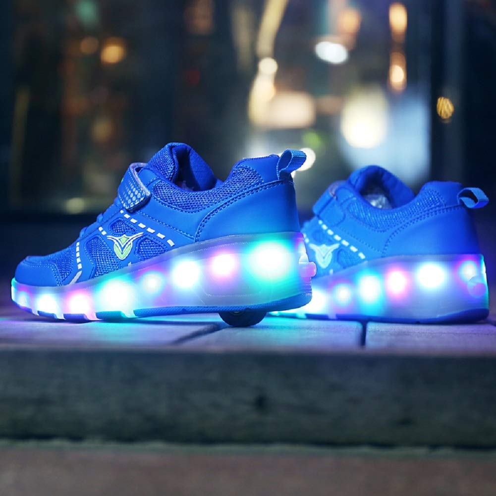 chaussure a roulette avec lumiere