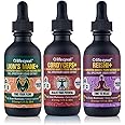 Life Cykel Professional Athletes Pack - Reishi, Lions Mane & Cordyceps Mushroom Extract- Full-Spectrum Mushroom Tincture for Energy, Focus and Immune Health- Vegan, Non-GMO Formula