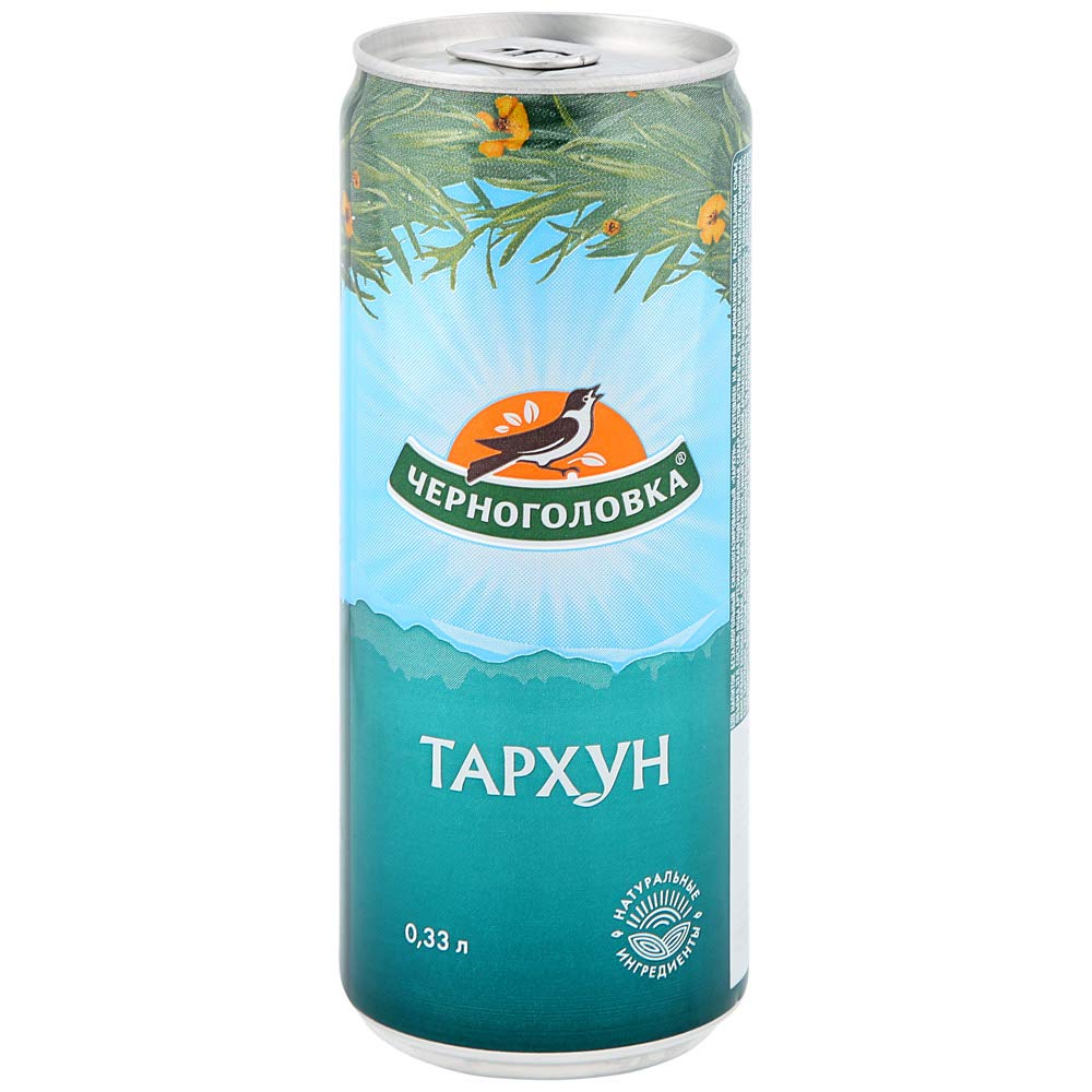 Amazon.com : Chernogolovka TARKHUN Drink 6 cans x 0.33 L Juice ...
