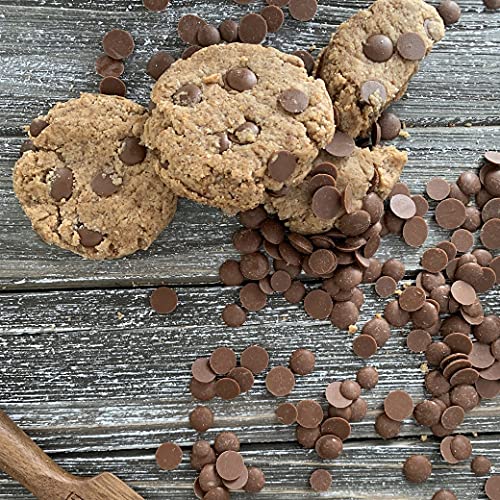 Missy J’s Organic Unsweetened Carob Chips 8 oz Carob Made w/Coconut Sugar, Vegan and Gluten