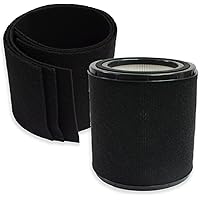 PUREBURG FLT4700 Replacement Filter Set Compatible with GermGuardian AC4700 AC4700BDLX AC4711W AC4625 AC4625WDLX Air Purifier