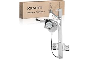 NPAUTO Front Driver Side Power Window Regulator with Motor Replacement for 2000 2001 2002 2003 2004 2005 Buick Lesabre Custom Limited Sedan, Left, 741-762