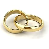 Fede Nuziale Con Design Di Vite Antica In Oro Giallo Massiccio 14k Ane