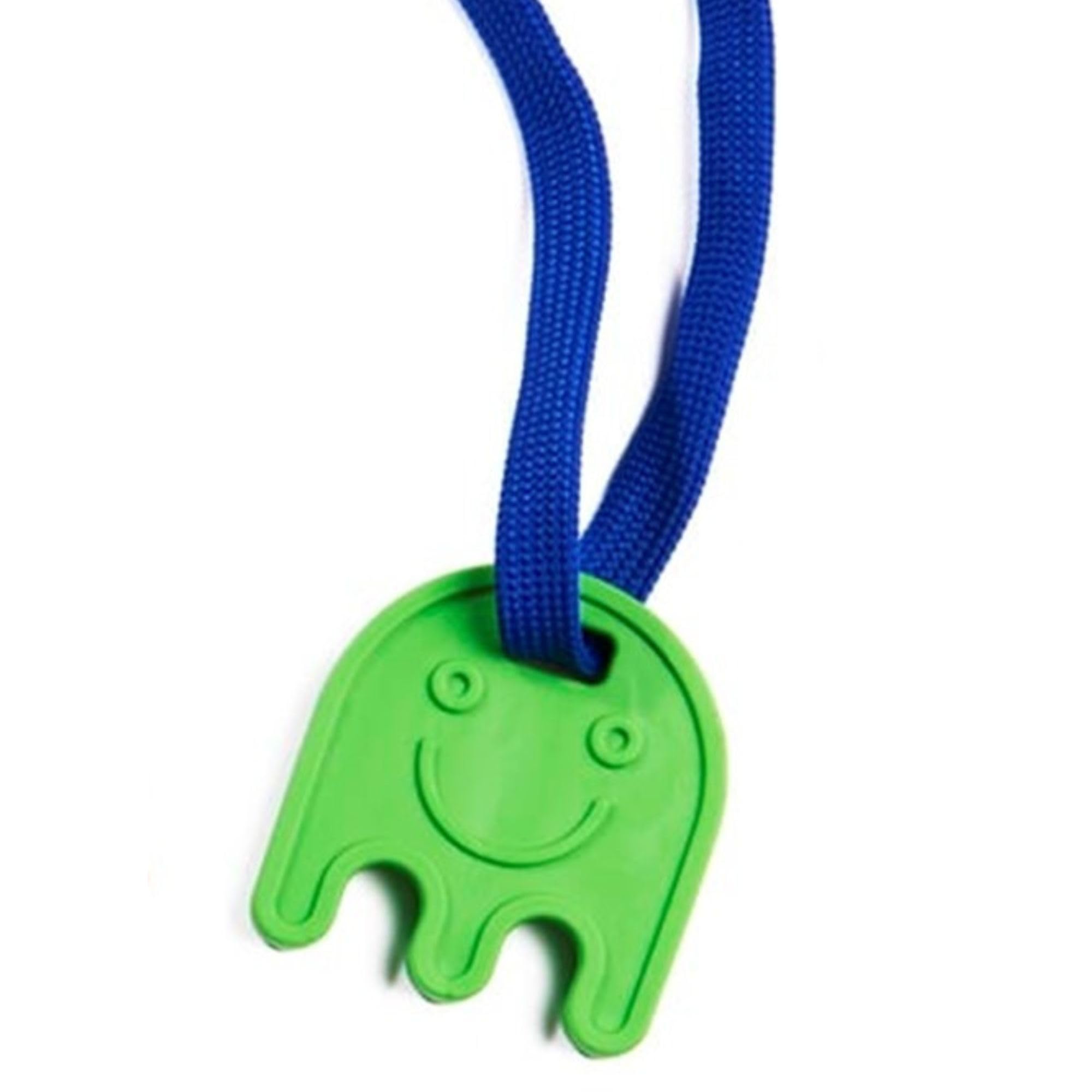 Chewbuddy Sensory Direct Ghost & Lanyard - Pack of 1, Sensory Toy for a Fidget, Chew or Teething Aid | For Kids, Adults, Autism, ADHD, ASD, SPD, Oral Motor or Anxiety Needs | Green