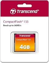 Transcend 4GB CompactFlash 133 Memory Card CF Ultra DMA 4 MLC NAND DSLRs view 2