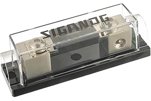 SIGANDG 0/2/4 Gauge AWG Inline ANL Fuse Holder with 120 Amp Fuse