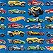 Hot Wheels Wild Racer Party Supplies Pack for 16 Guests - Straws, Dessert Plates, Beverage Napkins, Cups, and Table Cover