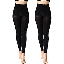 control top footless tights