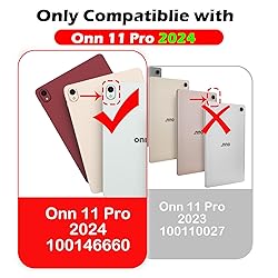 YRH for Onn 11 inch Tablet Pro Case (2024) Model