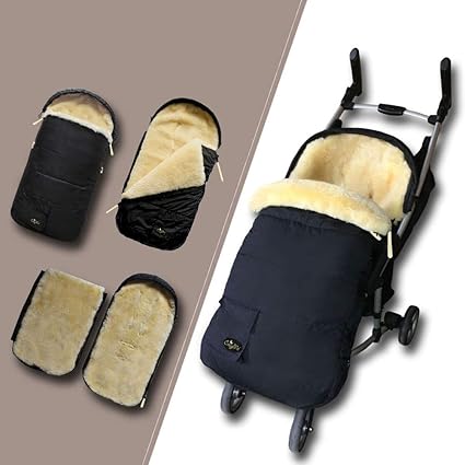 sheepskin footmuff adults