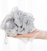 Omenluck 3Pcs Bath Shower Sponge Ball Loofah Deep Cleaning Body Scrubbers Mixed view 4