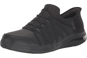Skechers Mens Hands Free Slip-ins for Work Dantey Parral Bungee Sr Health Care Professional Shoe