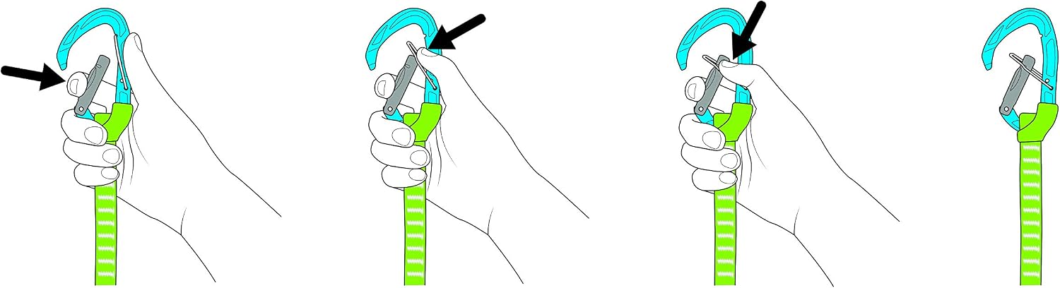 Climbing Technology TRICKY , Light Blue, Green, One Size, Blue Green - Image 5