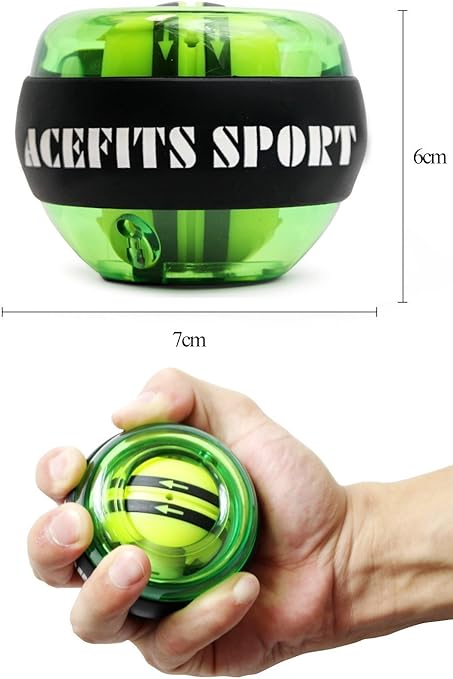 Amazon Acefits スナップボール グリーン Acelete 握力トレーナー