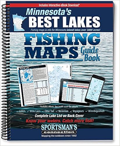 Minnesota Fishing Lakes Map Amazon - Minnesota's Best Lakes Fishing Maps Guide Book: Sportsman's  Connection, Jim Billig: 9781885010797: Books