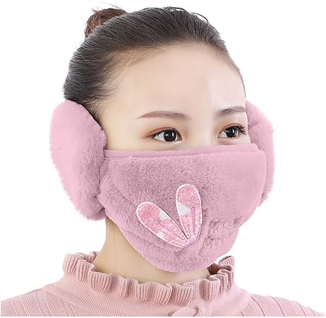 Amazon マスク 防寒フェイスマスク 布マスク おしゃれ 冬用マスクフェイスマスク バイク 防寒マスク耳当て付き 耳カバー 一体型 ふわふわ レディース メンズ 耳あて イヤーマフ 防寒 防塵 防寒対策 スノーボード 登山 バイク 男女兼用 暖かいマスク 防風 独特のデザイン