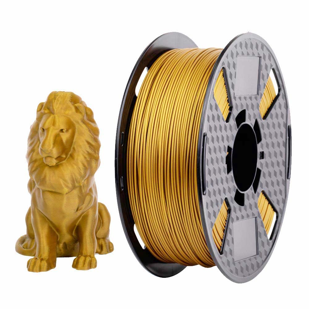 CC3D MAX + Antique Gold PLA Filament 1.75 mm 3D Printer Filament 1KG 3D Printing Material PLA Pro Plus Gold Colour
