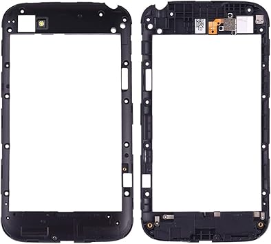YGMOTO XGU AYSMG Back Plate Housing Camera Lens Panel for Blackberry Q20 Black Color Black