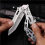 Speedy Panther Outdoor Folding Knife High Hardness Cutting Tool Portable Survival Camping Knife
