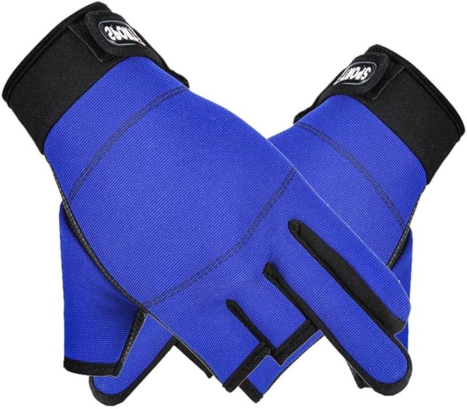 Anti Slip Fishing Gloves Three Cut Fingers Outdoor Hiking