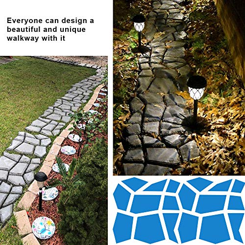 Do It Yourself Concrete Paver Molds Amazon Com Walk Path Maker Pathmate Stone Mold Paving