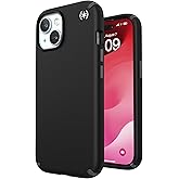 Speck Presidio2 Pro iPhone 15 Case - 6.1 inch, Compatible with iPhone 14 & 13 - Black/Slate Grey/White