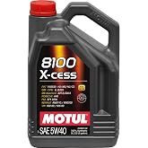 MOTUL 8100 X-Cess Gen 2 SAE 5W40 Full Synthetic Motor Engine Oil 5 Liter Bottle