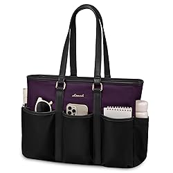 LOVEVOOK Teacher Tote Bag for Women Work, 15.6 Inch