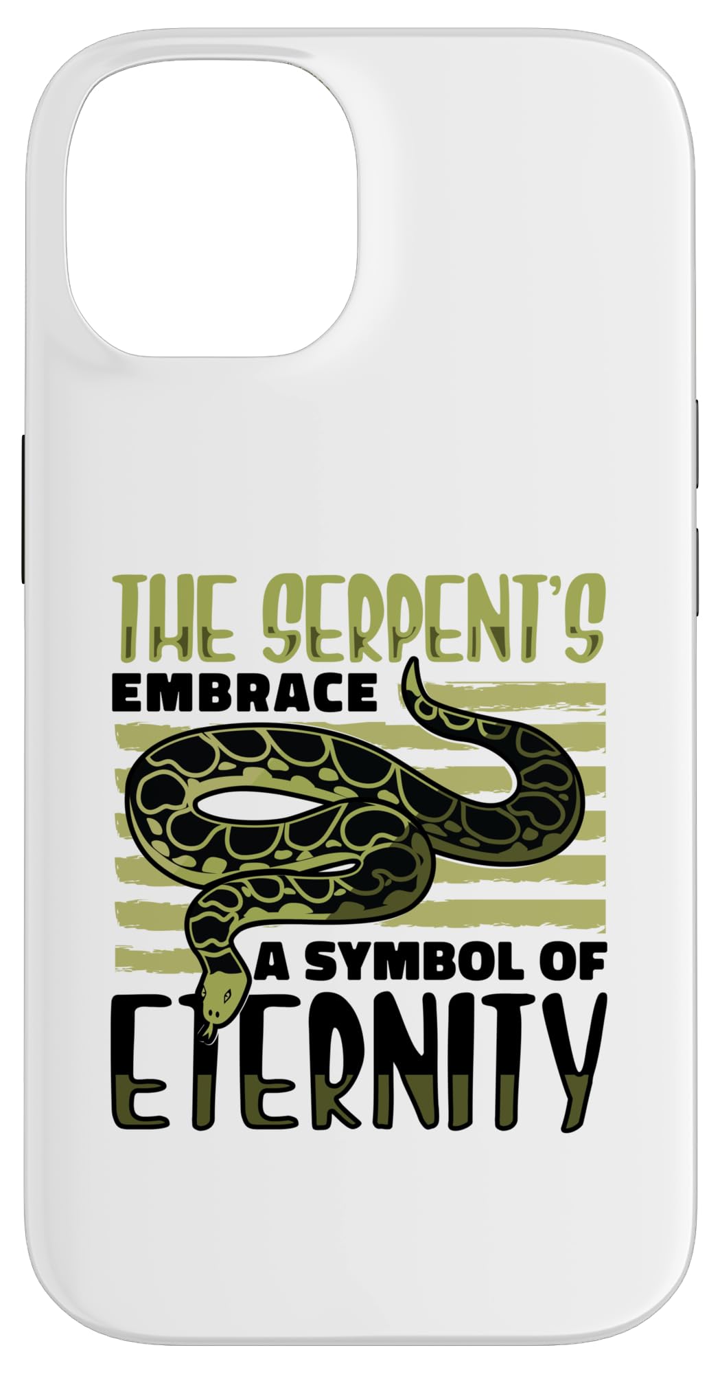 The serpent's embrace - Herpetologist Snake Case for iPhone 14