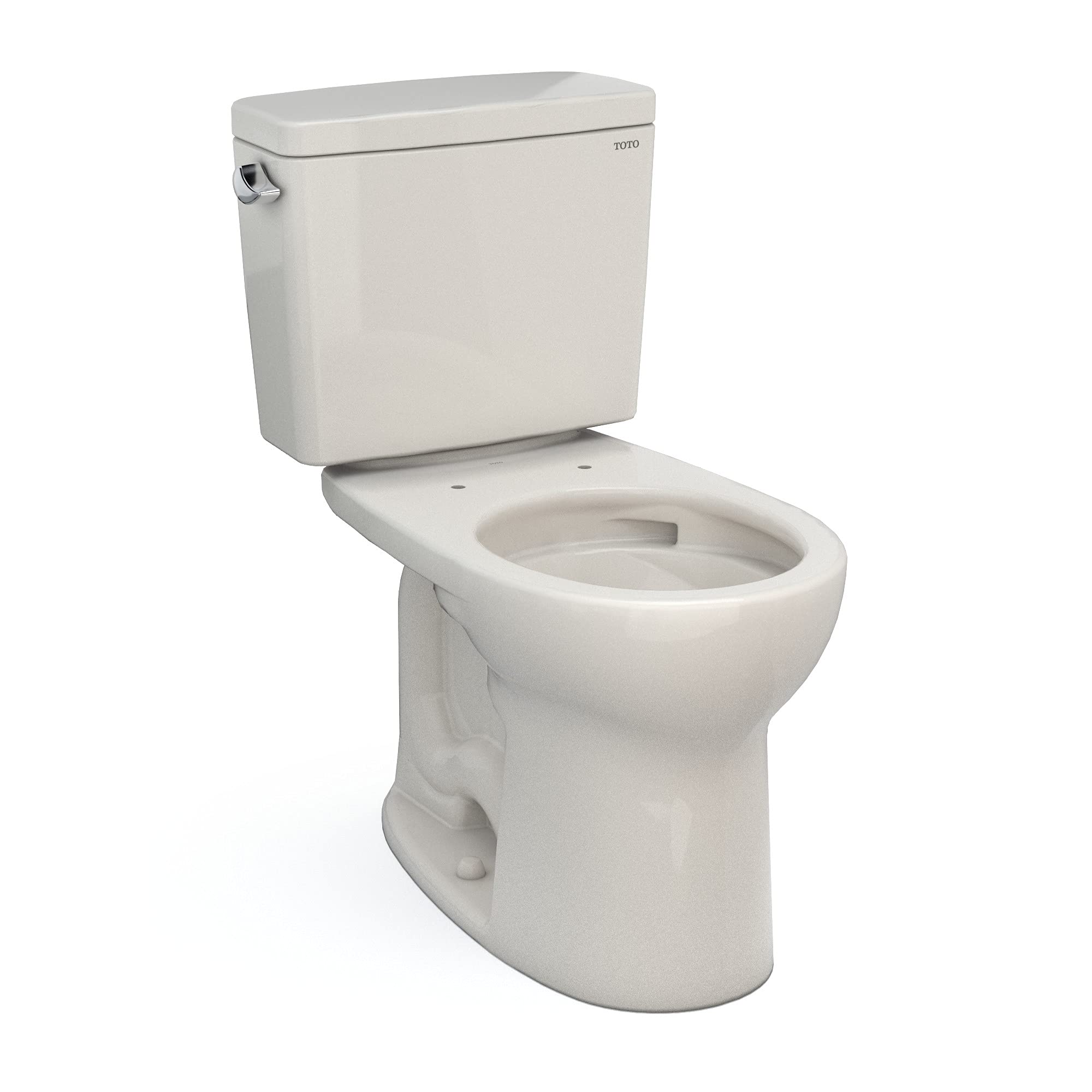 Photo 1 of **PARTIAL SET**

TOTO Drake Two-Piece Round 1.6 GPF Universal Height TORNADO FLUSH Toilet with CEFIONTECT, Sedona Beige - CST775CSFG#12