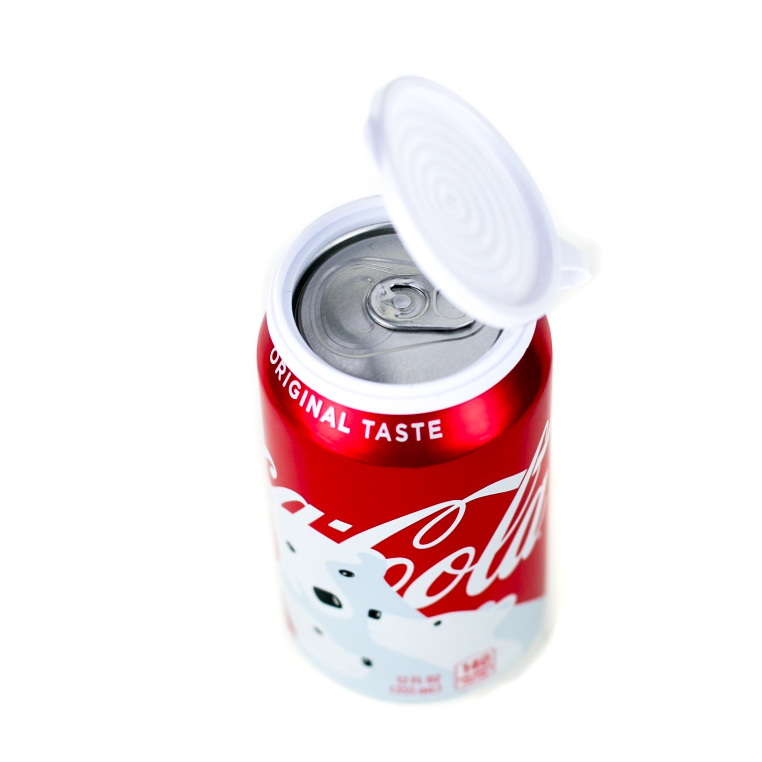 12-Pack, Clear Color, Soda or Beverage Can Lid, Cover or Protector