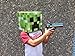 8 Bit Pixelated Black Stone Foam Gun Toy 10