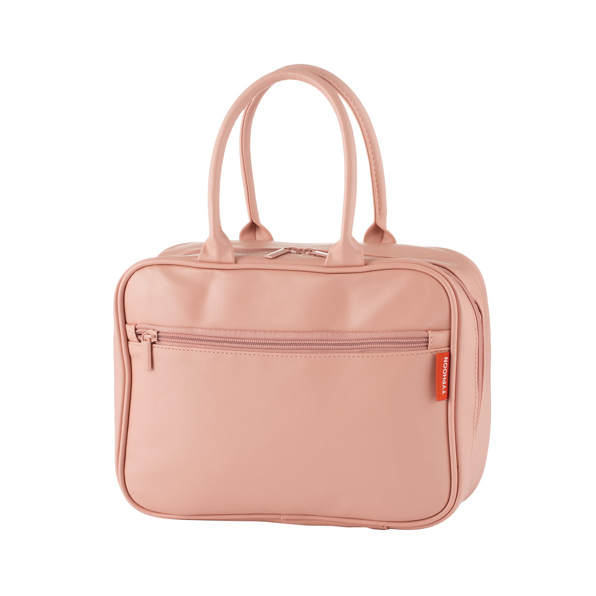Typhoon PURE Lunch Bag | Vegan Leather and 2mm Food Safe Insulation | Keep Food Cool On the Go | Pink, 85mm x 290mm x 210mm