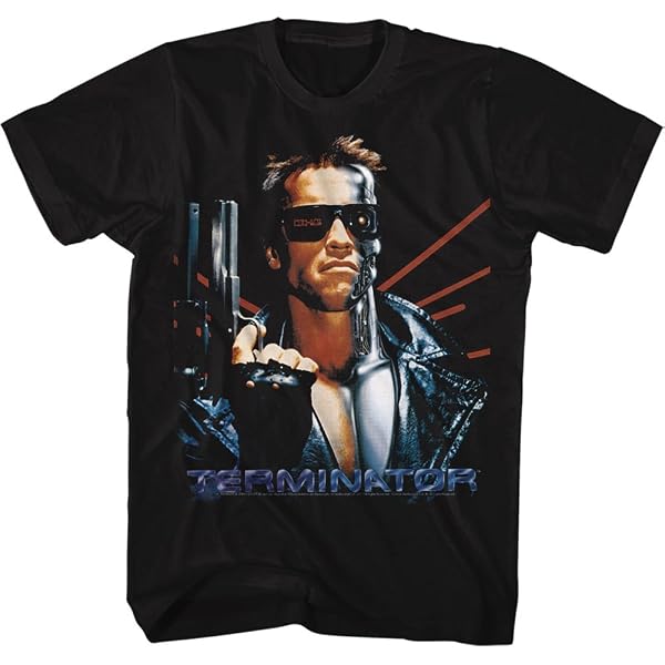 Amazon.com: Terminator 2 Schwarzenegger 90's Retro Movie T