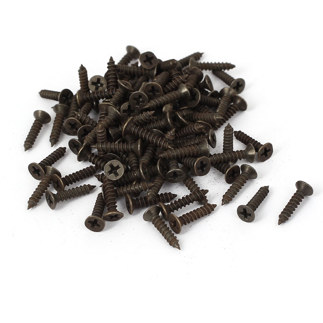 Sourcingmap Phillips Countersunk Flat Head Self Tapping Screw M2.5x12mm 100pcs