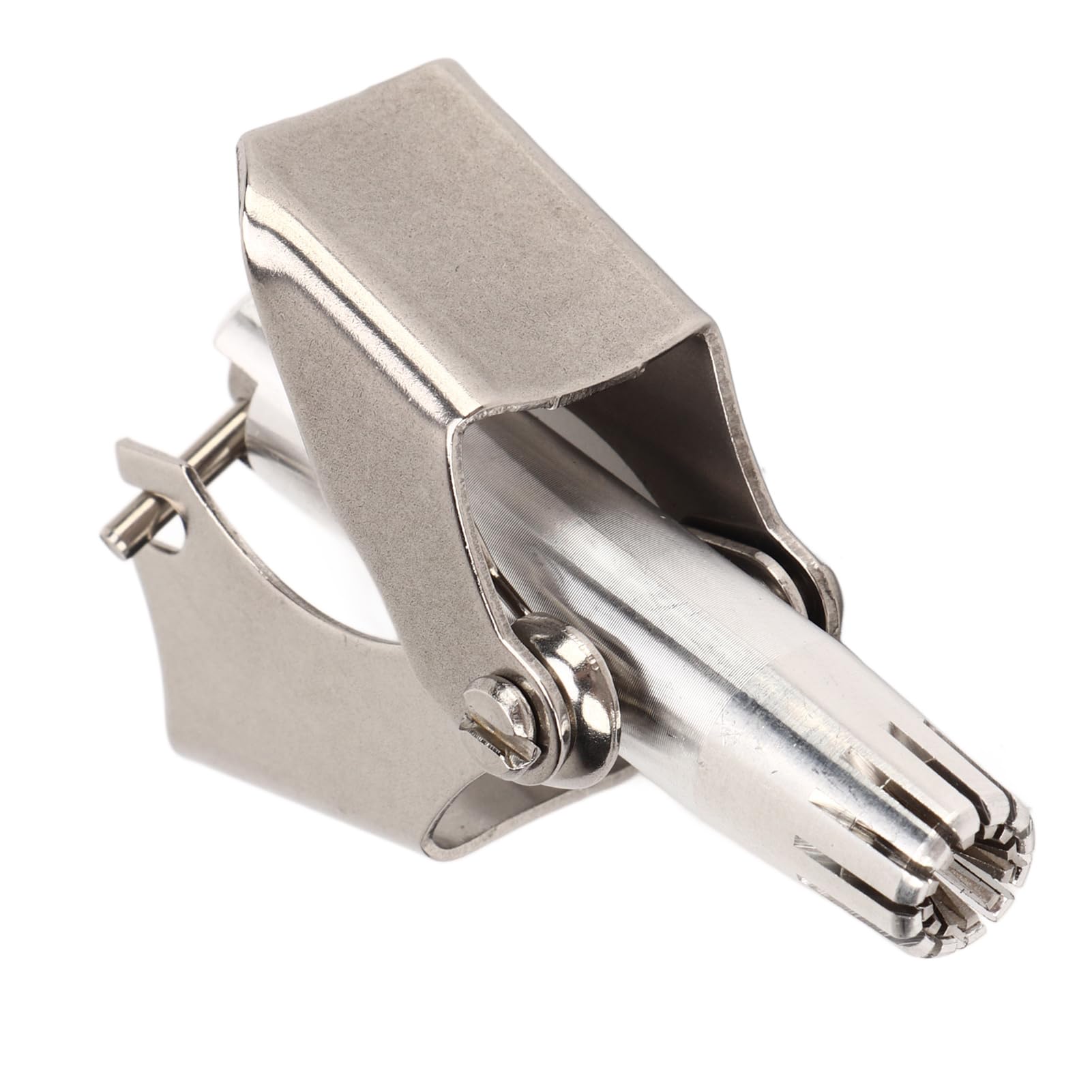 Nose Hair Trimmer For Men, Ear And Nose Hair Trimmer For Men, Stainless Steel Nose Hair Trimmer, Manual Nose Hair Remover 360 Degree Rotating Nose Clippers For Men for Men and Women