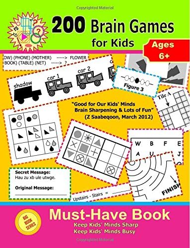 200 Brain Games for Kids ( Big Book Series )