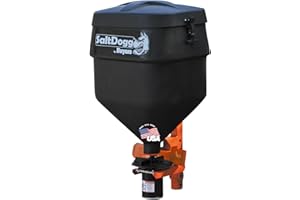 Buyers Products TGSUVPROA SaltDogg Tailgate Salt Spreader, Made In The USA, 4.41 cu ft/331lb Capacity, Gravity Feed With Auger Assist, Tailgate Spreader For Residential & Light Commercial Use