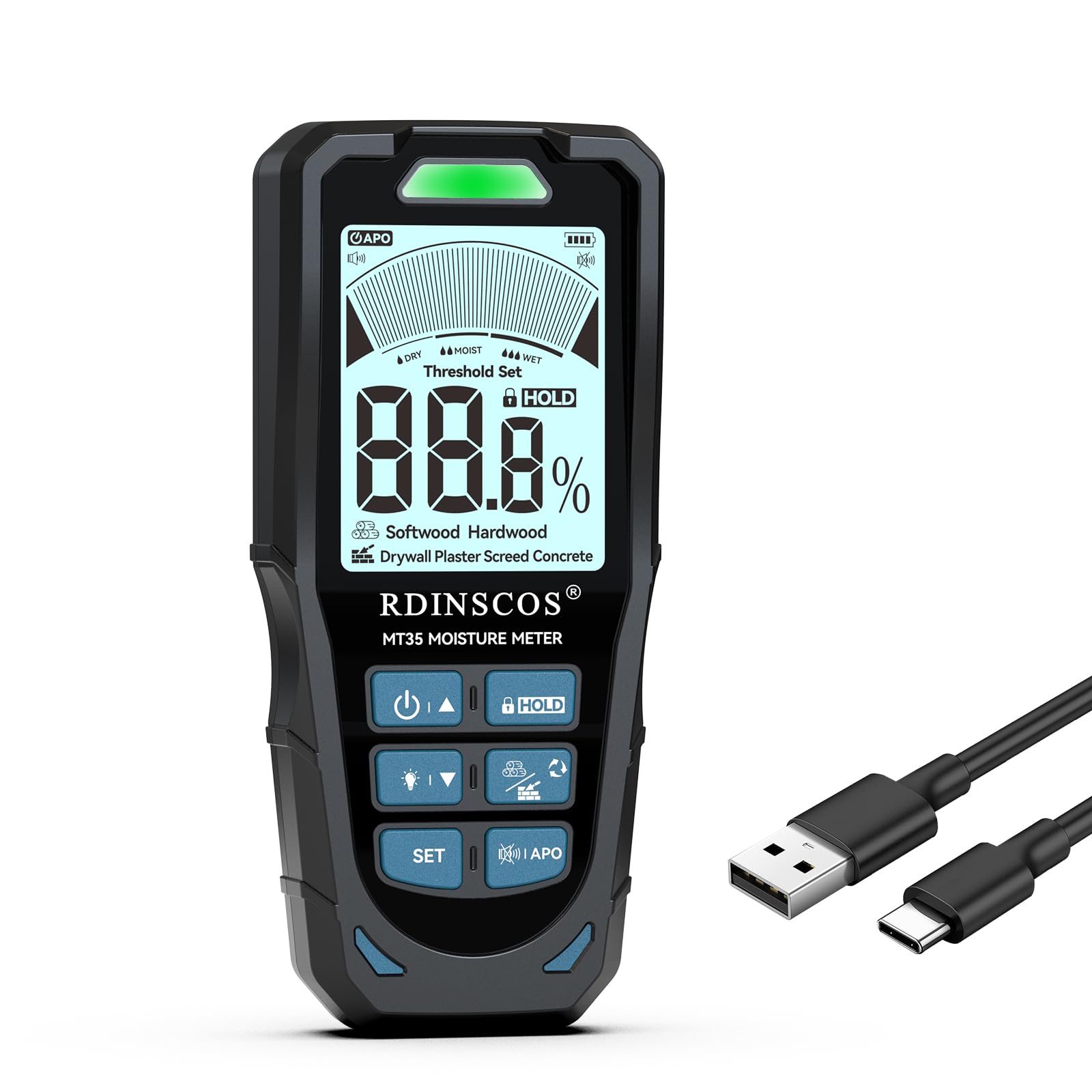 Pinless Moisture Meter for Home Inspection
