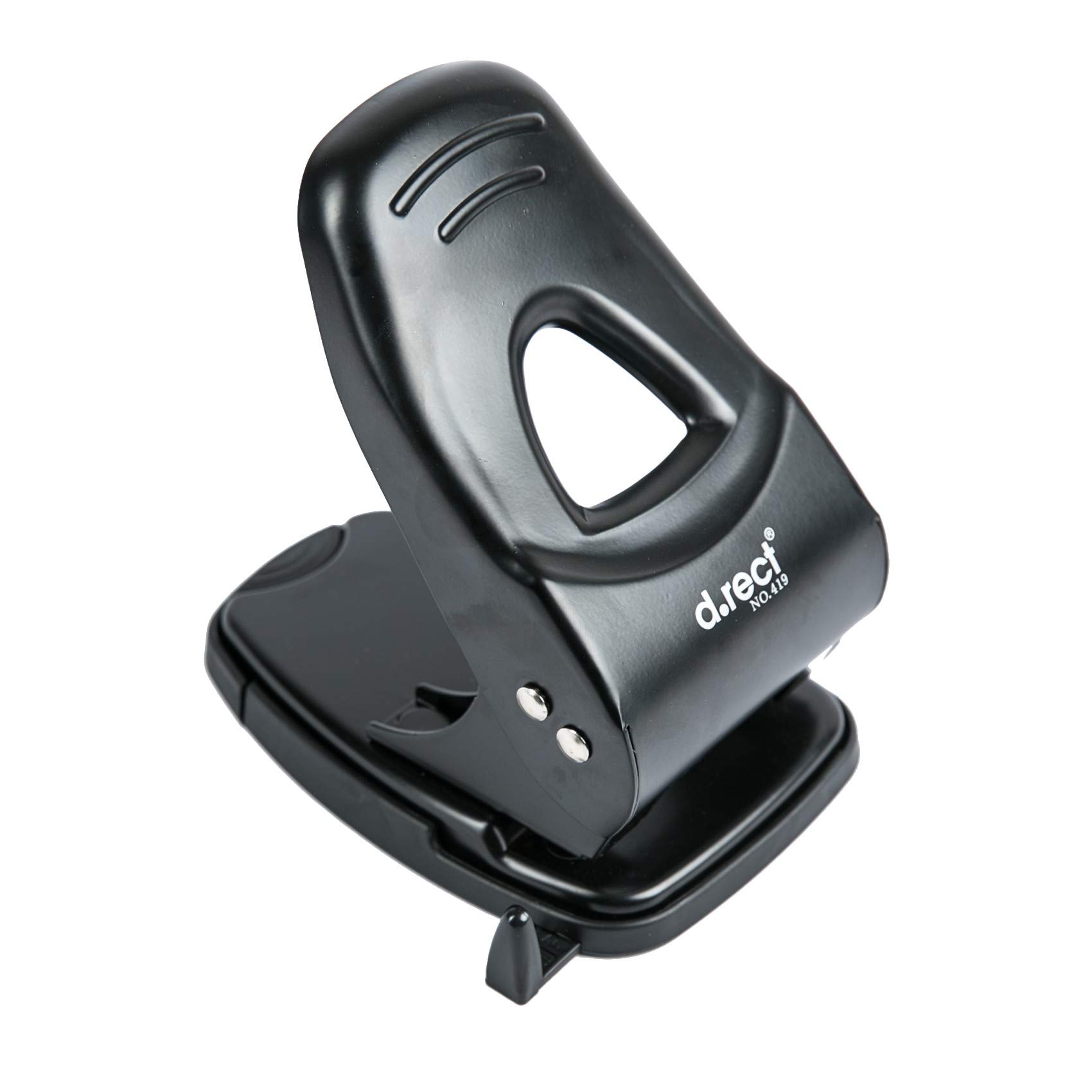 D.RECT 0419 Punch | 65 Sheet Paper Punch with Stop Rail