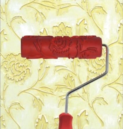 Amazon Com Bueer 7 Diy Patterned Paint Roller Decorative Rubber