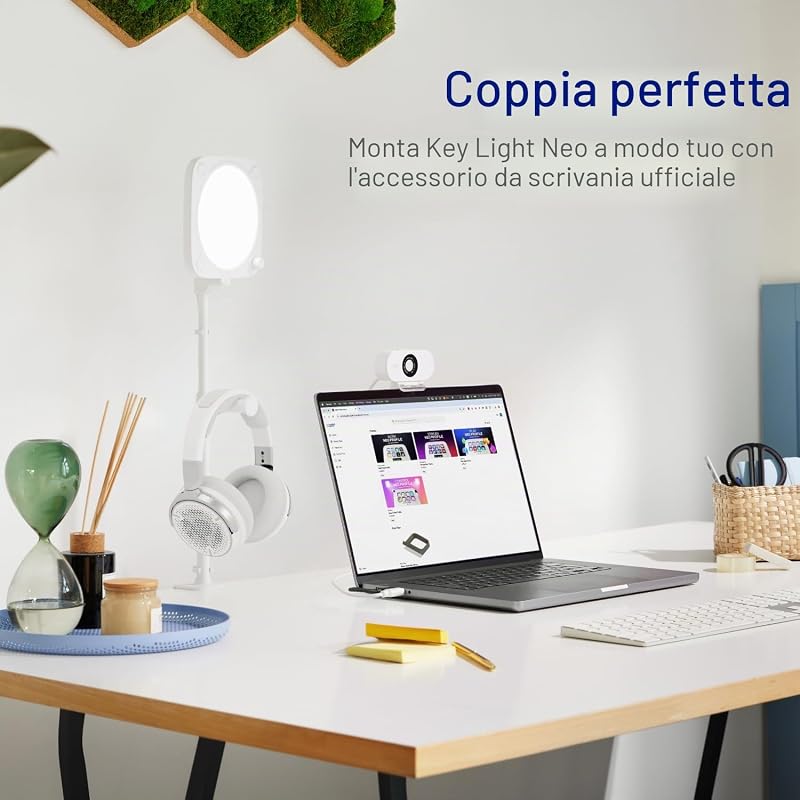 Neo Clamp, supporto da scrivania a fissaggio bordo