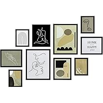 vargas ポケットサイズ画集⑧ 2冊セット Amazon.com - ArtbyHannah 10 Pack Black Gallery Wall Frame