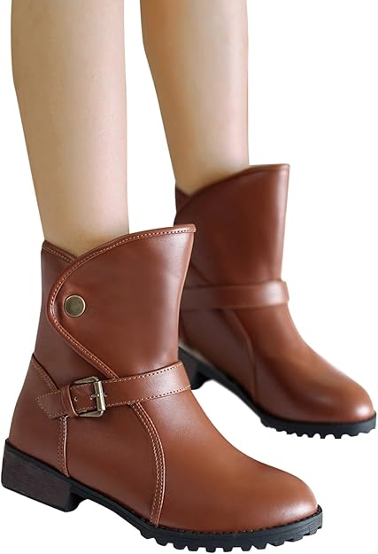 Amazon ブーツ レディース ショートブーツ ロングブーツ 革靴 革 レザーシューズ 人気 防水 軽量 靴 黒 仕事 通勤 通勤 ムートン レースアップ デッキシューズ レザーブーツ スリッポン カジュアル 24 ブラウン シューズ バッグ