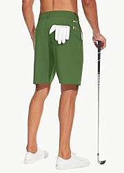 JWM Mens 7" Stretch Golf Shorts - Lightweight