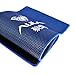 AULA Extended Non-slip Rubber Base Textured Weave Gaming Keyboard and Mouse Pad, Blue, XXX Large, 27.6x12x0.12 inches