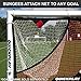 QuickPlay PRO Soccer Target Nets with 7 Scoring Zones – Practice Shooting & Goal Shots | Available in 4 Sizes | Portable Training Equipment | Soccer Frame Not Included