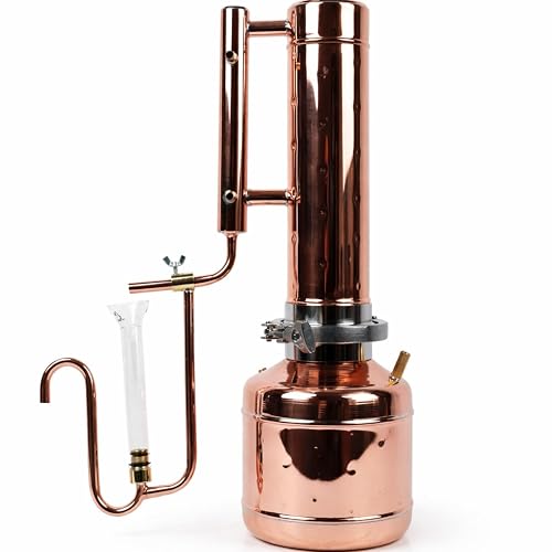 Essential Oil Distiller Kit for Steam Distillation Oil Making and ...