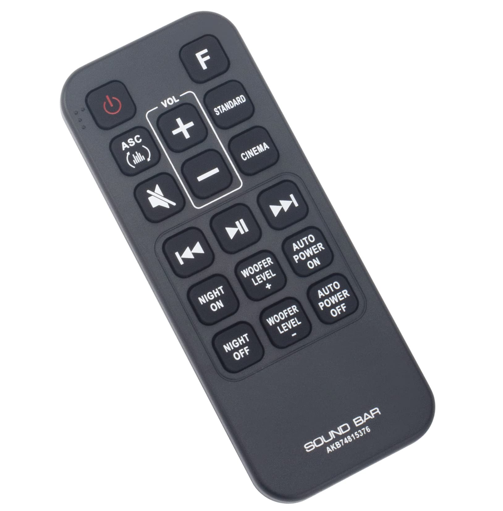 AKB74815376 VINABTY Replaced Remote AKB74815376 Fit for LG Soundbar SJ4 SH4 SHC4